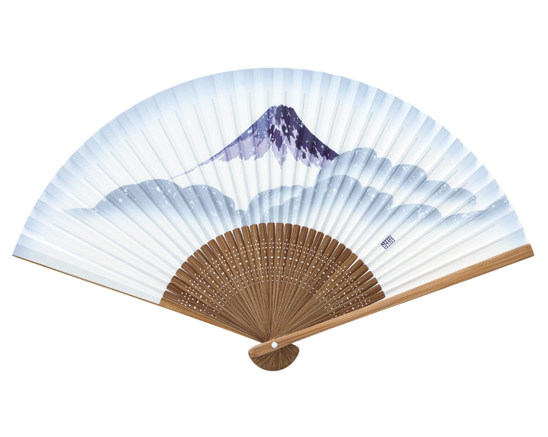 【新企画】NK-209 富士 唐木扇子 紳士・メンズ用【扇子 名入れ 無印30本から】