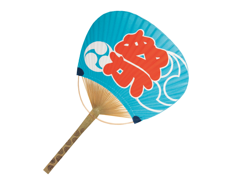 【新企画】KG-114 巳青祭 竹うちわ【名入れ 無印50本から】