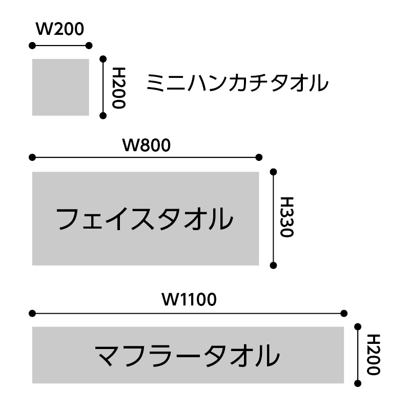 オリジナルプリントフェイスタオル【380匁】今治製 国産タオル-5