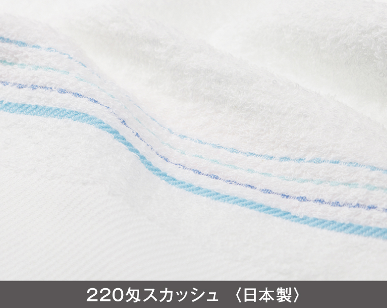 220匁 スカッシュ 日本製(熨斗・ポリ袋入れ無料)【名入れ 無印タオル50枚から】-2