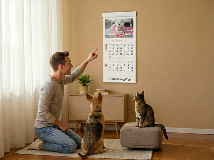 2027年度版名入れペット、動物 小ロット50冊より対応