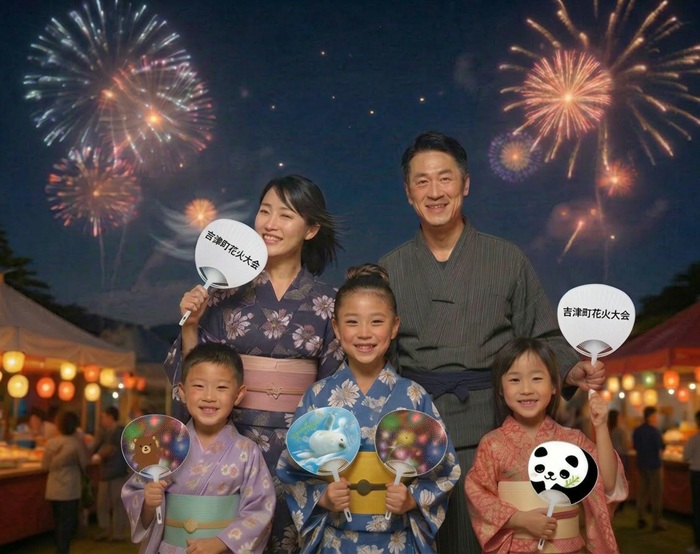 子供向け・コンパクトサイズの既成品うちわ（小ロット50本対応）